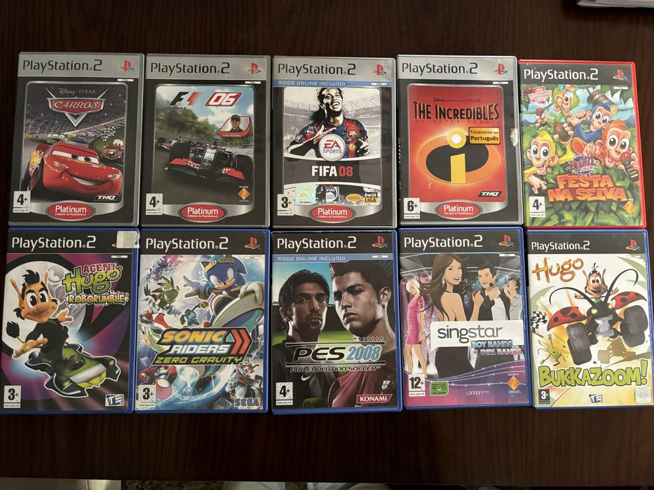 Jogos Playstatio 2