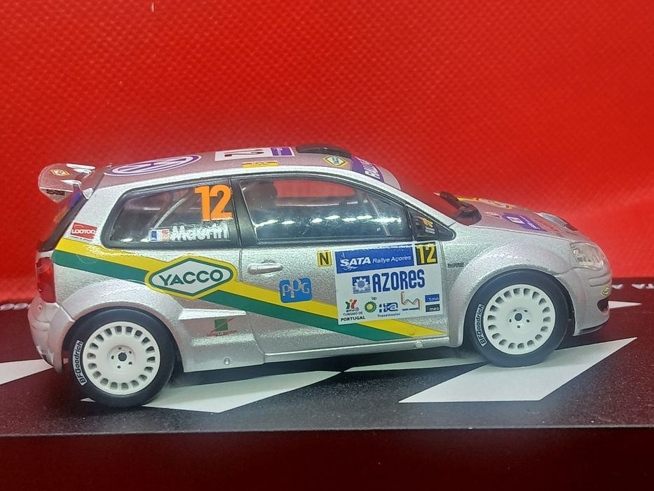 Miniatura 1/43 VW Polo Rally dos Açores  2009