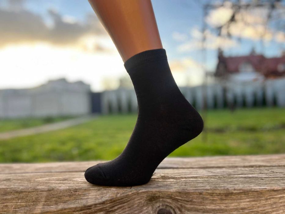 10пар 145грн носки мужские однотонні чорні класичні чоловічі шкарпетки