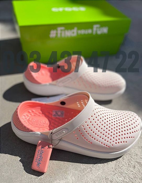 Жіночі Крокси Сабо Crocs LiteRide Clog Navy/Melon Crocs Crocs