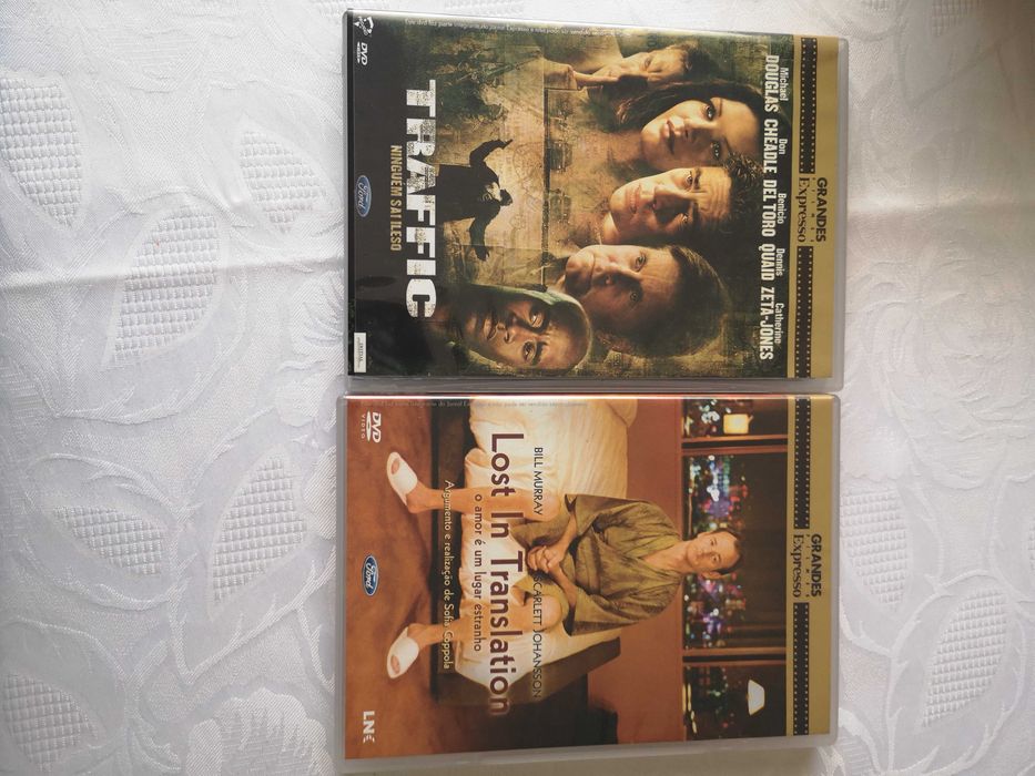 Lote de 4 filmes dvd