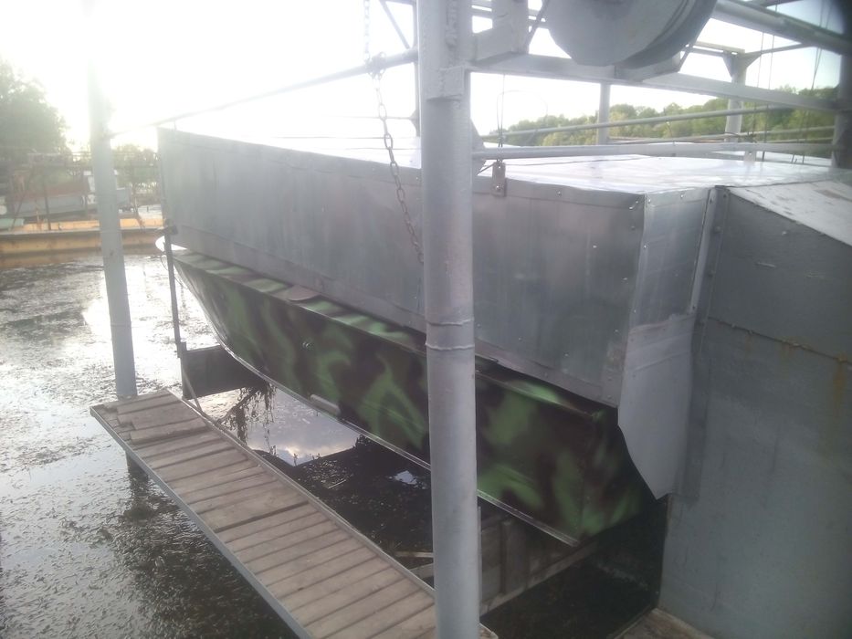 Прогресс 4,мотор Tohatsu M30, подьемник