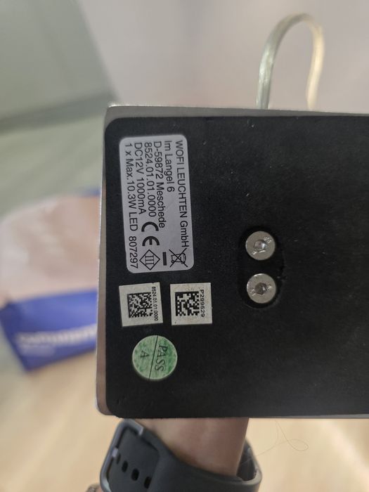 Candeeiro led 3 intensidade de luz
