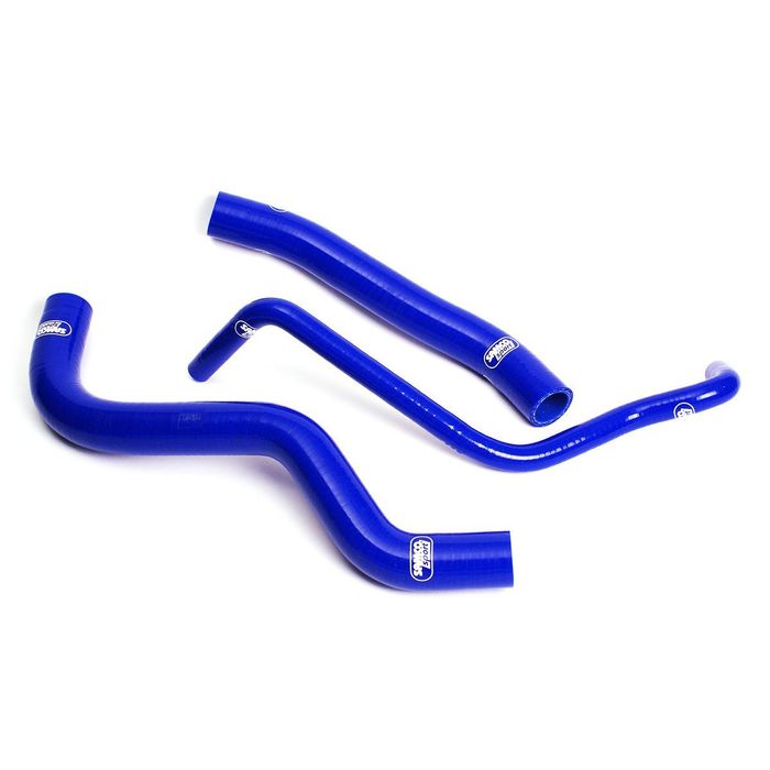 kit tubos radiador samco honda hornet 600 98-06 azul