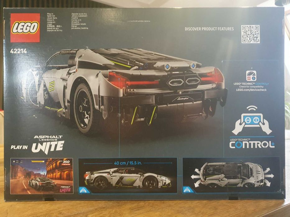 Nowy zestaw klocków Lego Technic 42214 Lamborghini Revuelto