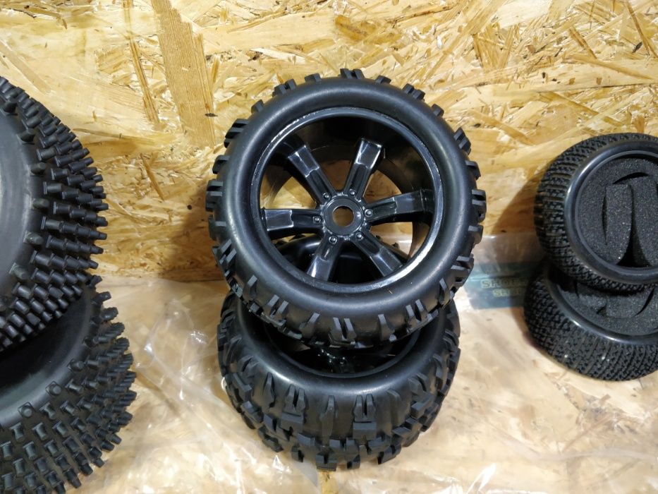 RC колеса трагги 1/8 хекс 17мм монстр траки Нові 170х100 150х80 140х70
