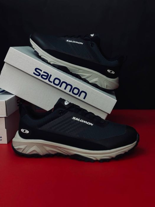 Летние Salomon саломоны легкие мужские соломон кожа в наличии Salomon