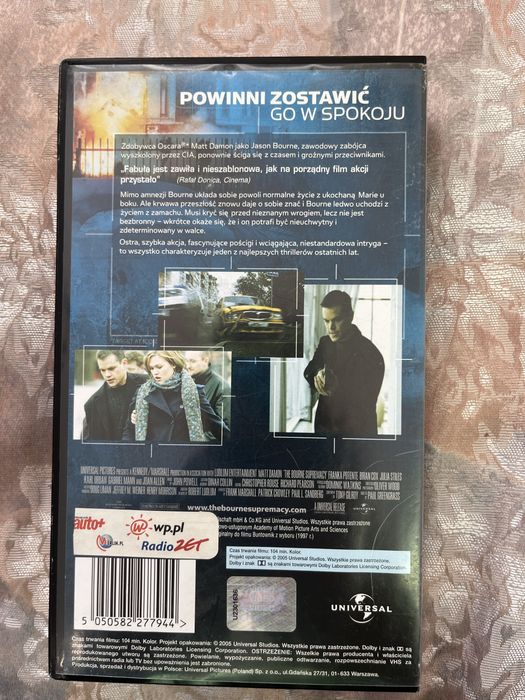 Krucjata Bourne’a na VHS