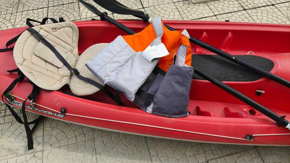 OPORTUNIDADE :: Kayak rígido BIC TOBAGO - Caiaque - COM acessórios