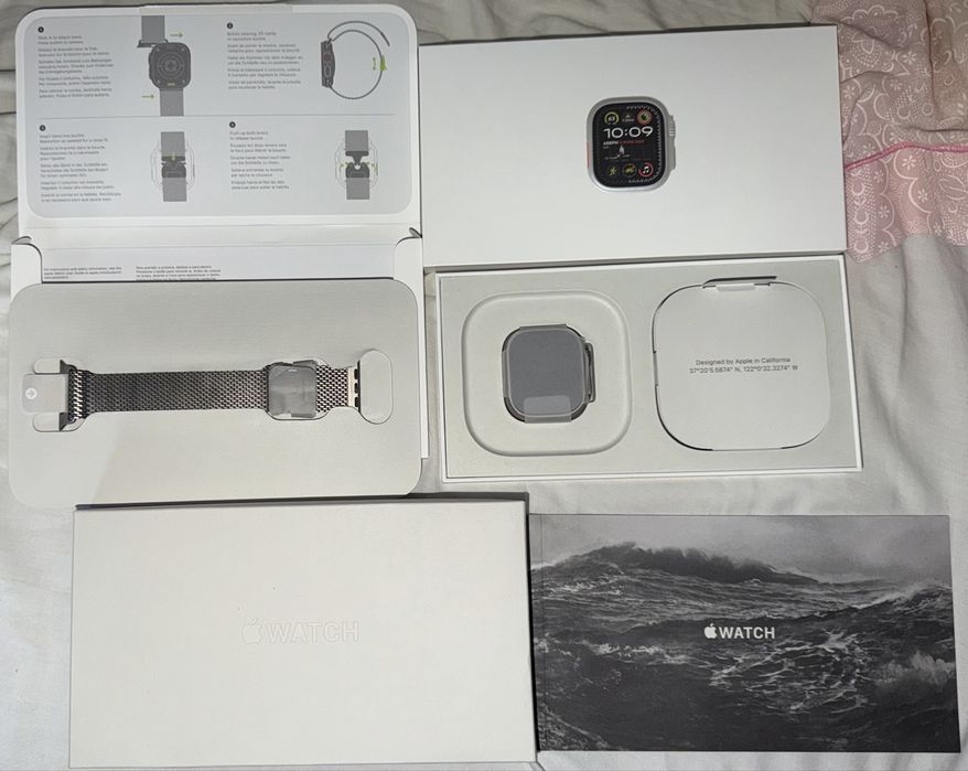 Apple Watch Ultra 2 com Bracelete Milanesa