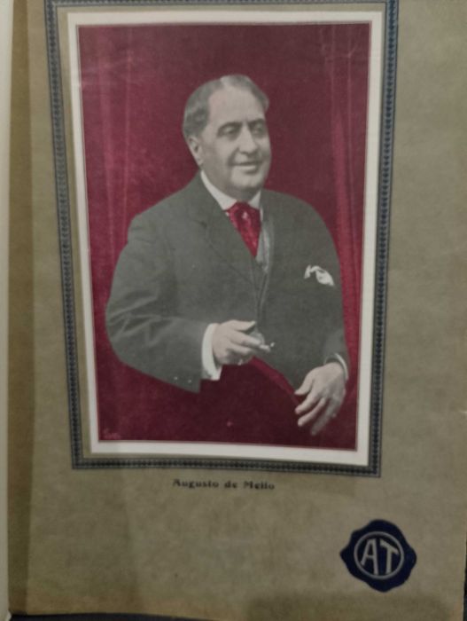 Biografias do Álbum Teatral  1918 vários artistas. 33 unidades