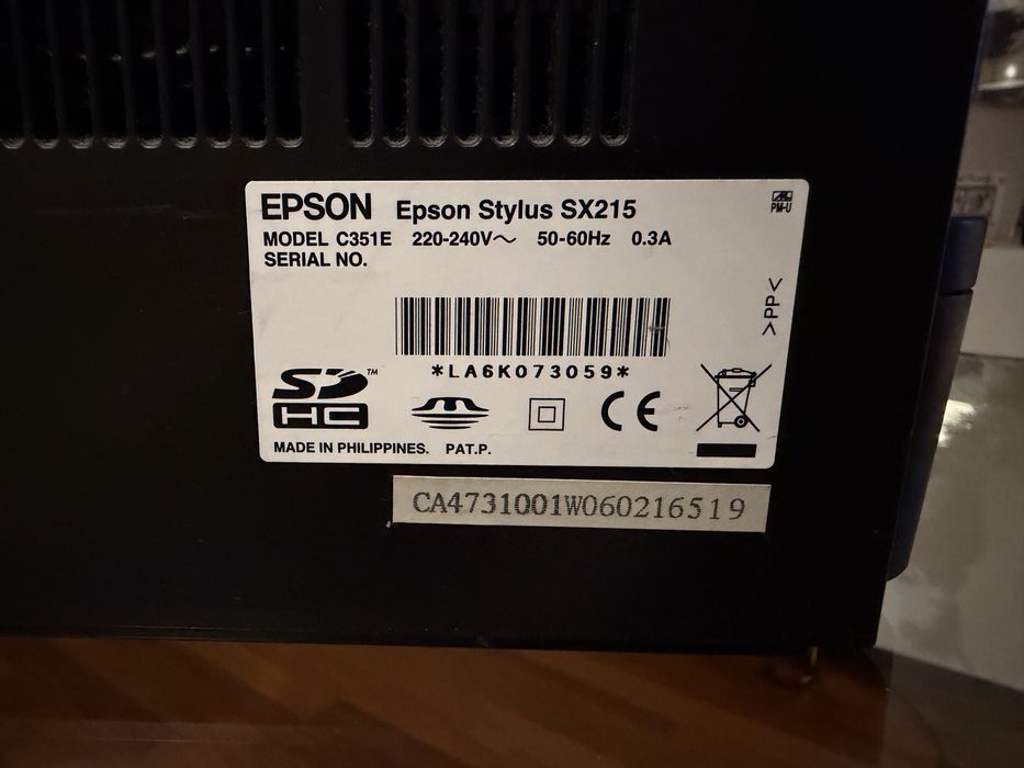 Impressora Epson Stylus SX215 - bom estado