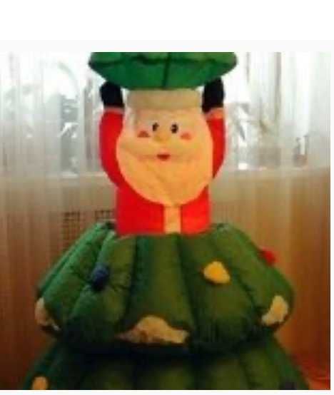 Цена 2019 года Большая надувная Елка Сантой Дедом Морозом  подарок