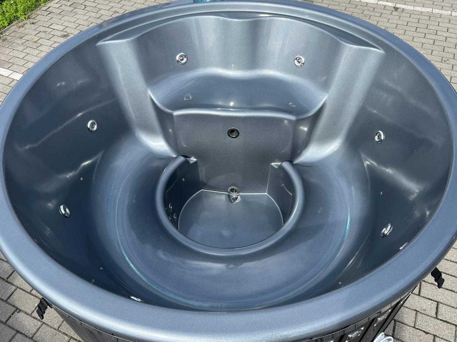 Balia bania ogrodowa spa jacuzzi hydromasaż aeromasaż gorąca beczka