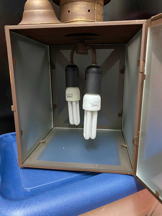 Candeeiro lanterna de tecto em latão