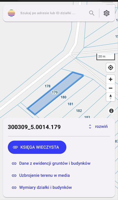 Sprzedam działke
