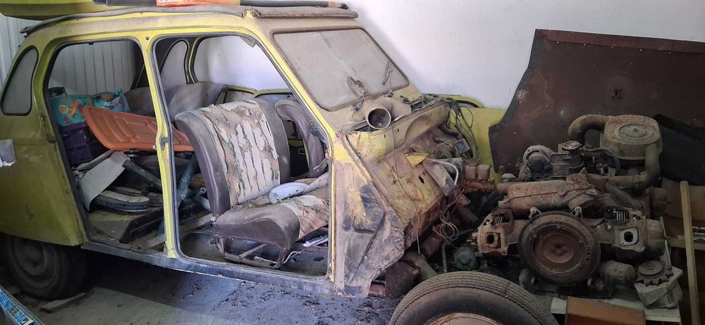 carro usado para peças citroen dyane