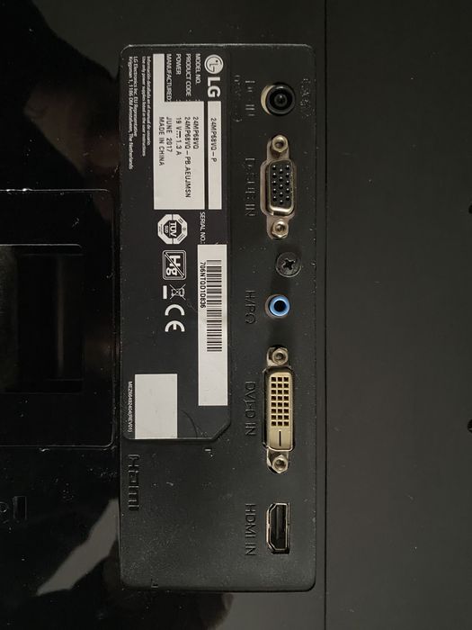 Monitor LG IPS LED 24’’