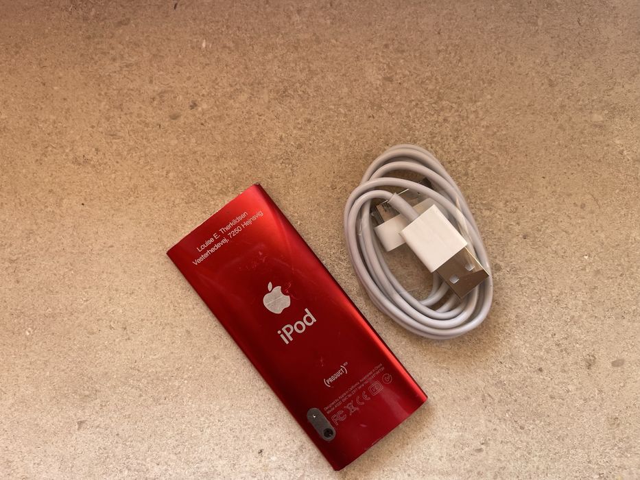 Ipod nano 5 16gb vermelho