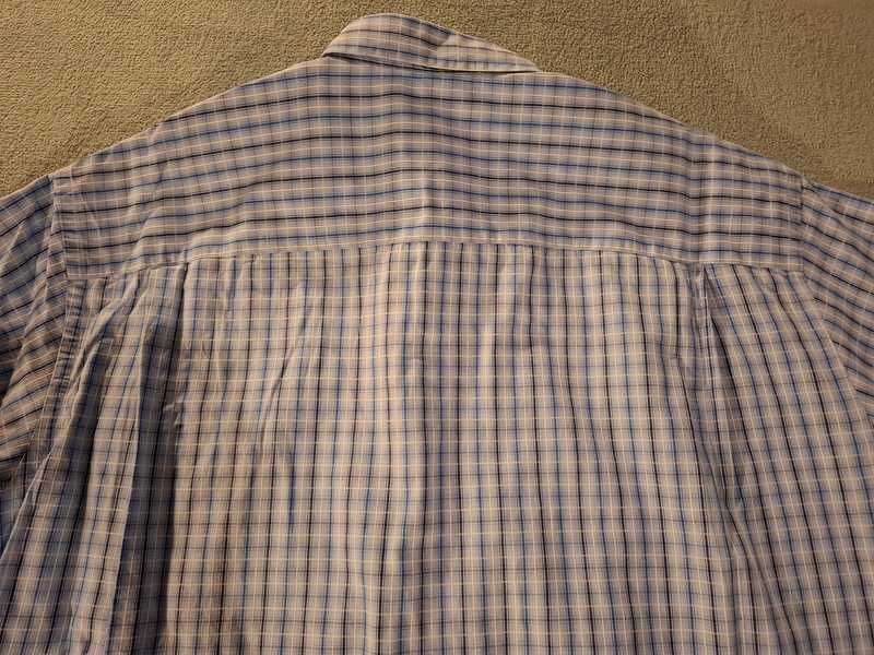 Camisa como nova aos quadrados Burberry 5 / XL - SALDO