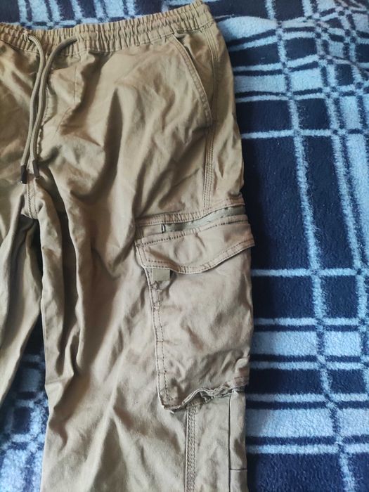 Spodnie Trekkingowe Bojówki Cuff Cargo roz  L