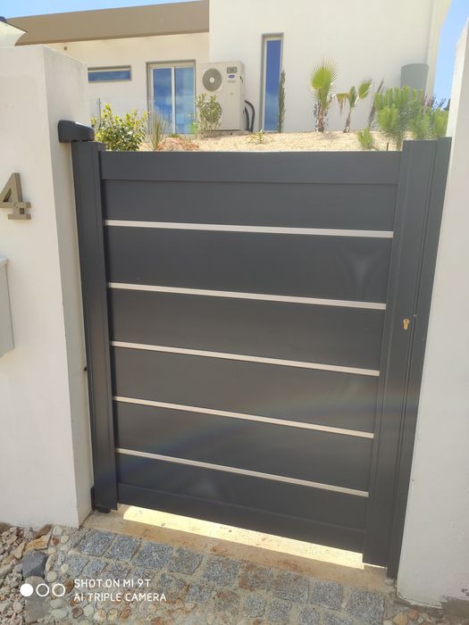 Portões alumínio a medida