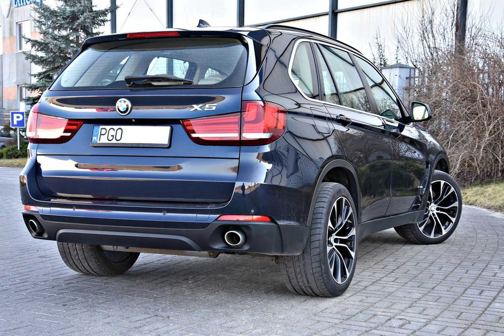 Ładne BMW X5 F15 2015r 3.0D 258KM X-Drive VirtualCocpit Zamiana Polska