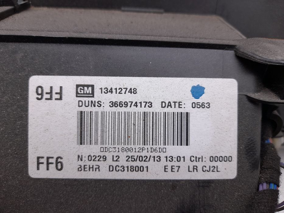 Chauffage / sofagem completa OPEL Astra J