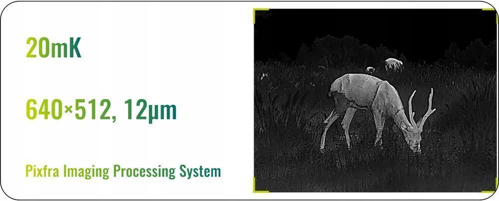 Kamera Termowizyjna Termowizor Monokular Termowizyjny Pixfra Arc A650P