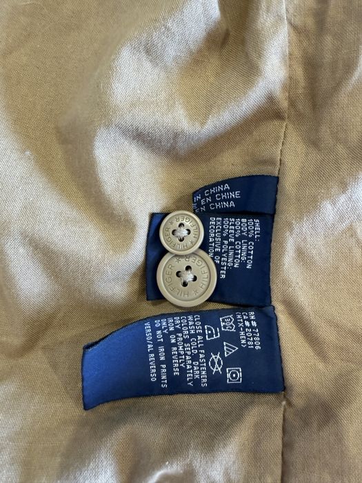 Винтажный вельветовый пиджак Tommy Hilfiger