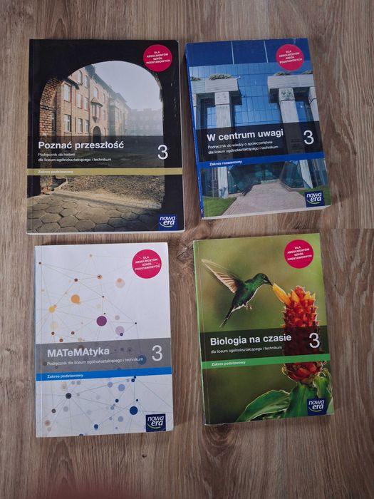 Podręczniki i ćwiczenia klasa 3