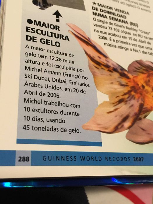 Livro dos Record Guiness 2007