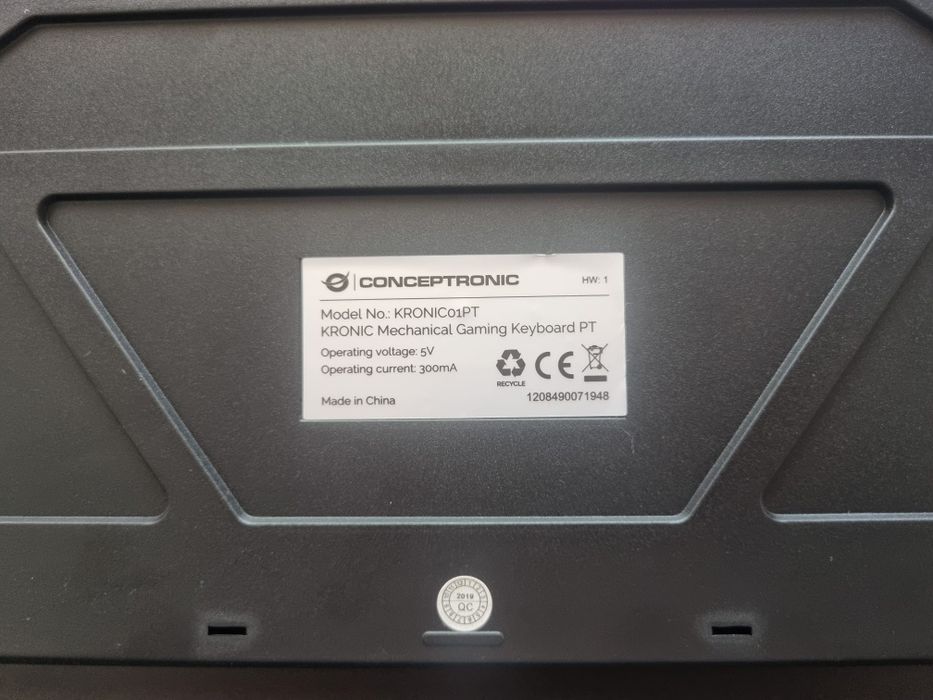 Conjunto Gaming (teclado, rato e fones)