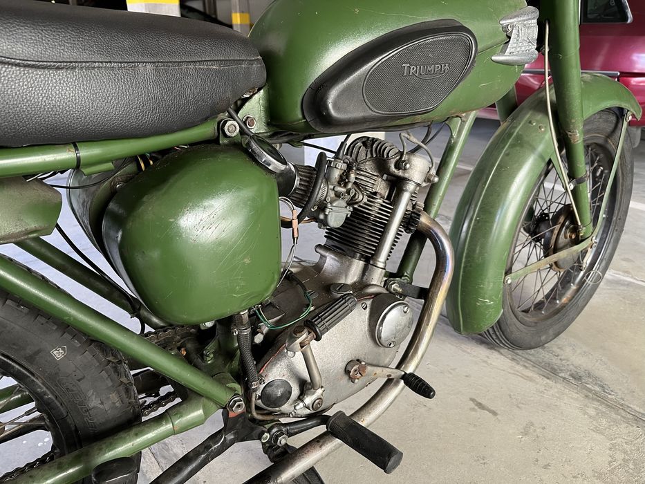 Triumph T20 Tiger Cub 1963