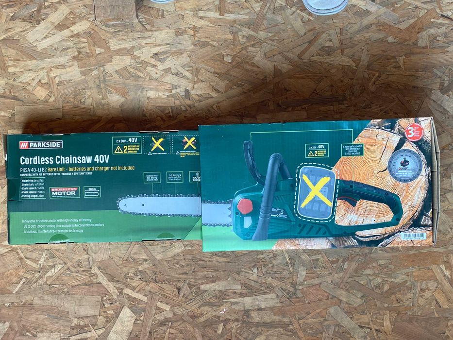 Акумуляторна ланцюгова пила Parkside PKSA 40-Li B2