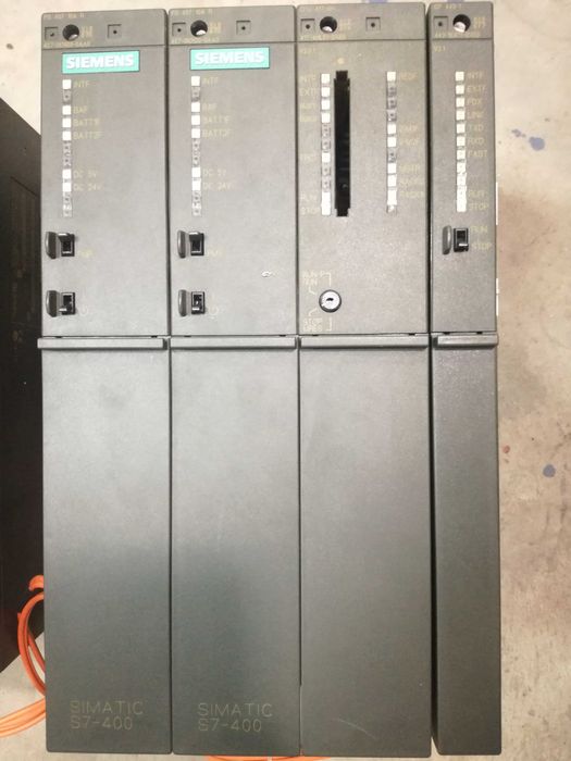 Siemens Simatic S7-400 Redundant Rack Setup (CPU+CP+PS)