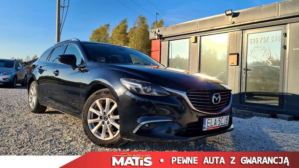 Mazda 6 2.0BENZ manual Navi czujniki climatronic bi xenony bezwypadek 1REJ2016