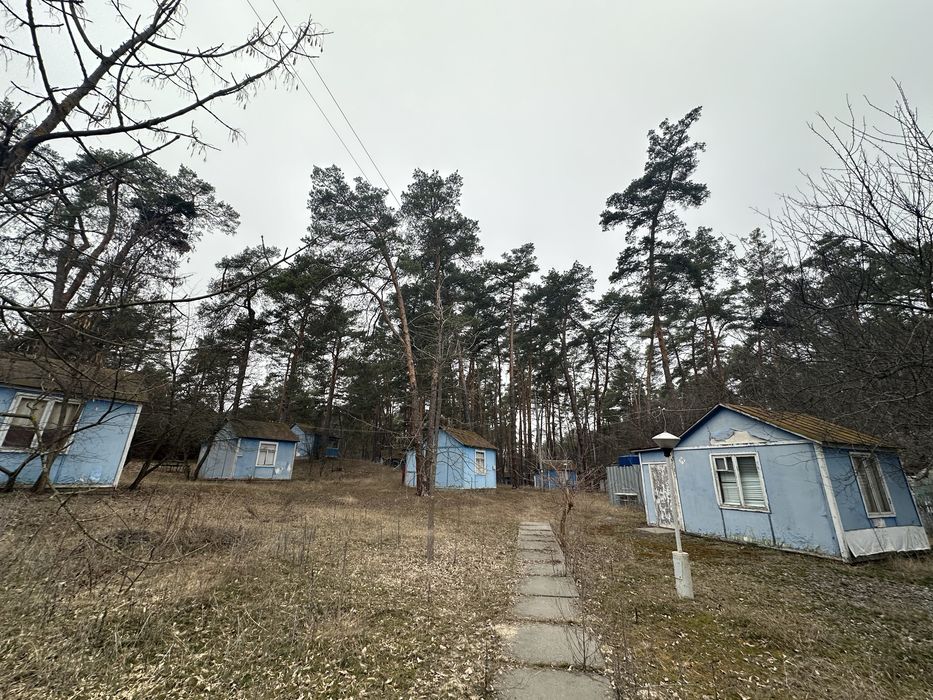 Продаж Бази Відпочинку .  Вишгород село Новосілки ТП Світло 160 кіловат . ГАЗ , Річка водойма 5 хв