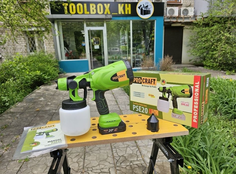 Фарбопульт Акумуляторний Пульвизатор ProCraft Гарантія 36міс
