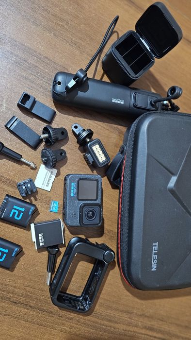 GoPro HERO 12 Black Creator Edition + медіа модуль + 2 батареї + кейс