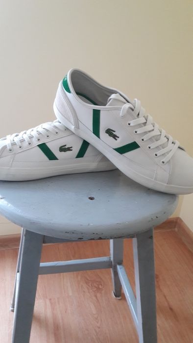 Buty Lacoste Białe Nowe