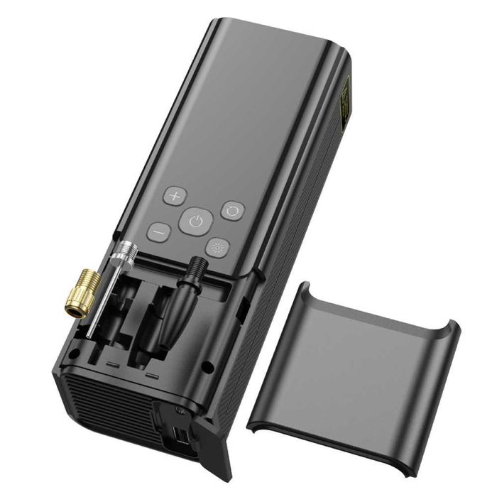 Акумуляторний насос компресор + POWER BANK Hoco ZP7 5000mAh 10.3bar