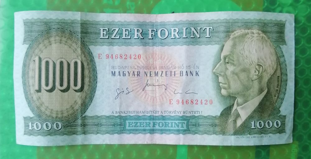 1000 Forintów z 1983 roku