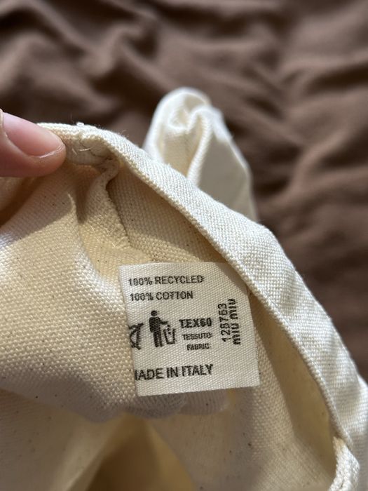 Miu Miu torebka shopper damska