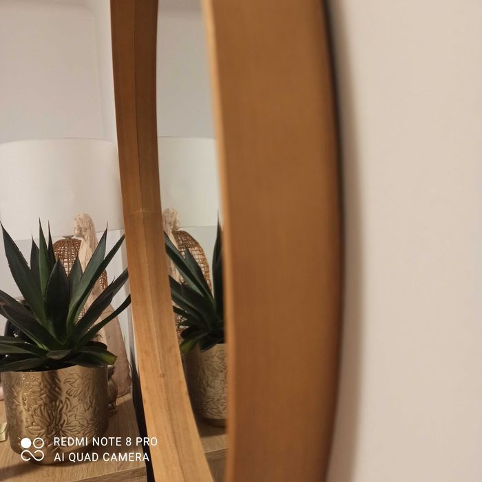 Lustro wiszące okrągłe