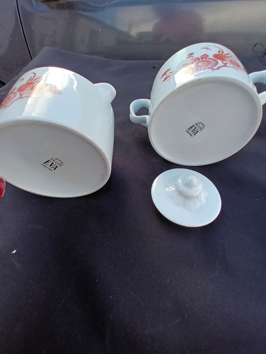 Peças em  porcelana Eva