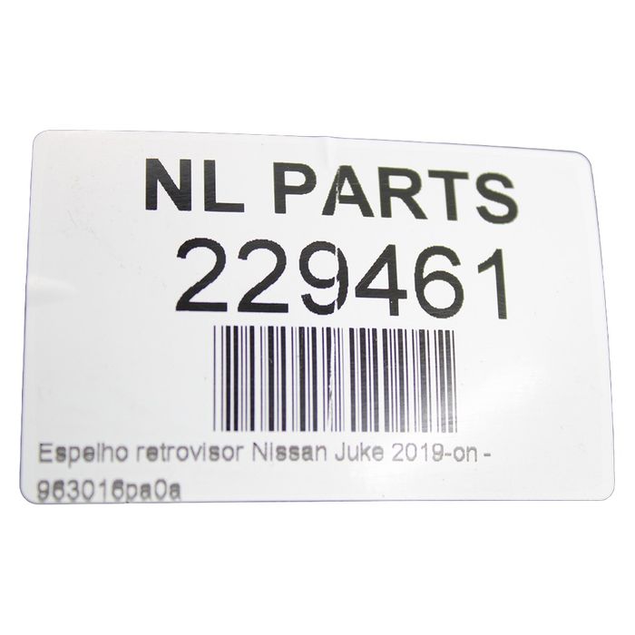 Espelho retrovisor Nissan Juke 963016PA0A Direito (2019 em diante)