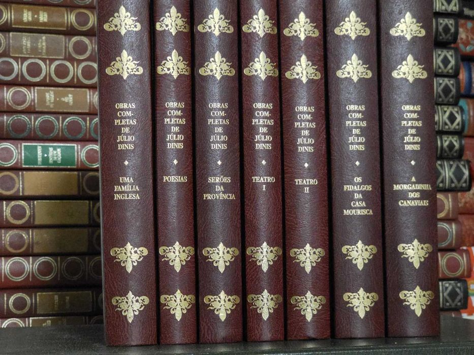 Obras Completas de Júlio Dinis - Lote de 6 volumes (Círculo de Leitores)