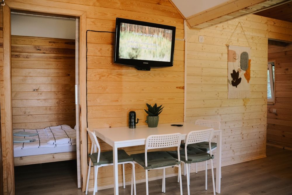 Domek z balią i jacuzzi na 6 osób, nad jeziorem, Kaszuby, Wieżyca, Ko