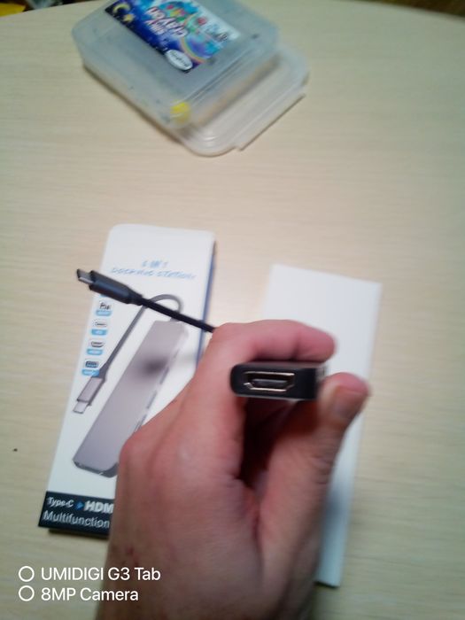 USB hub док-станція 6 in 1